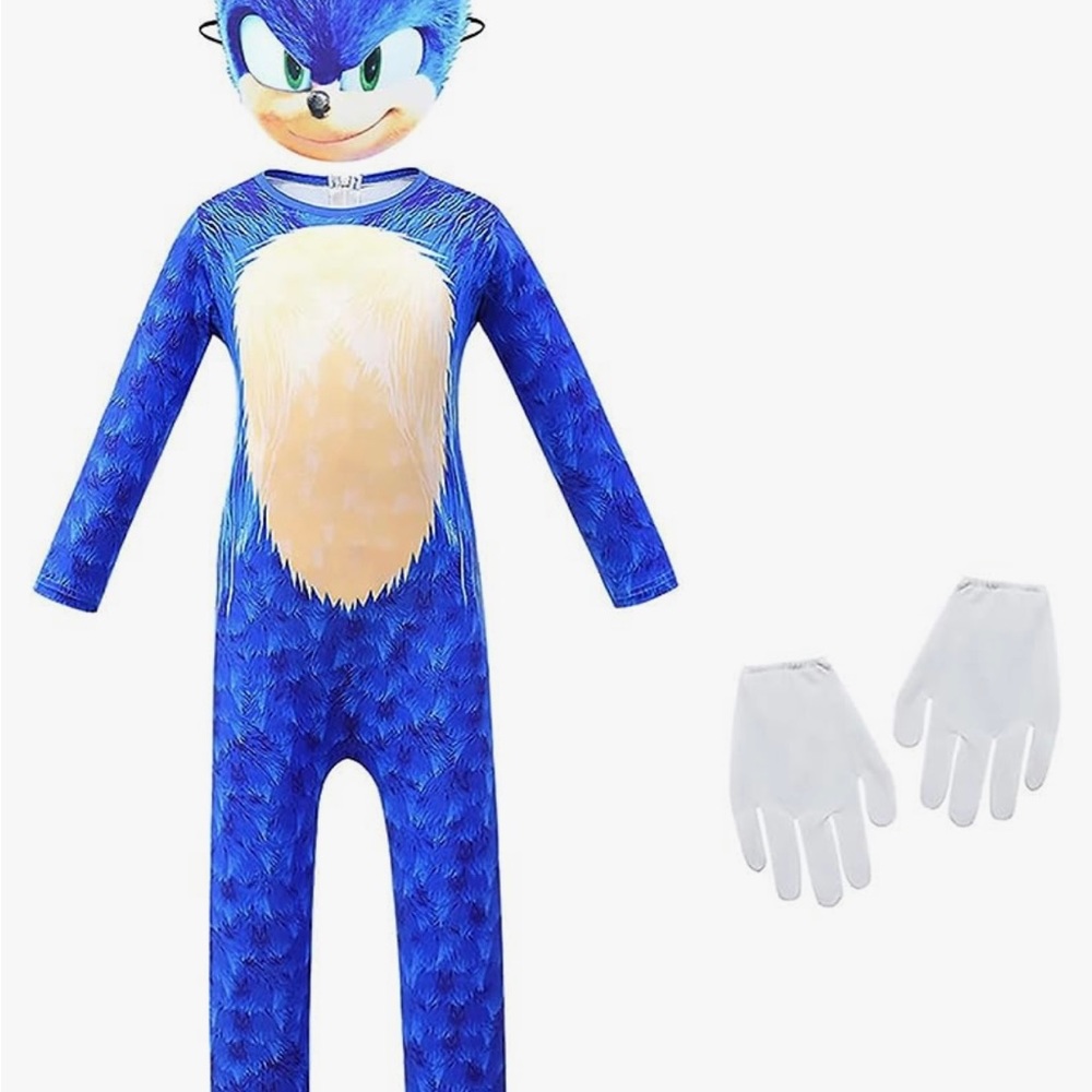 Sonic the hedgehog size Halloween custom